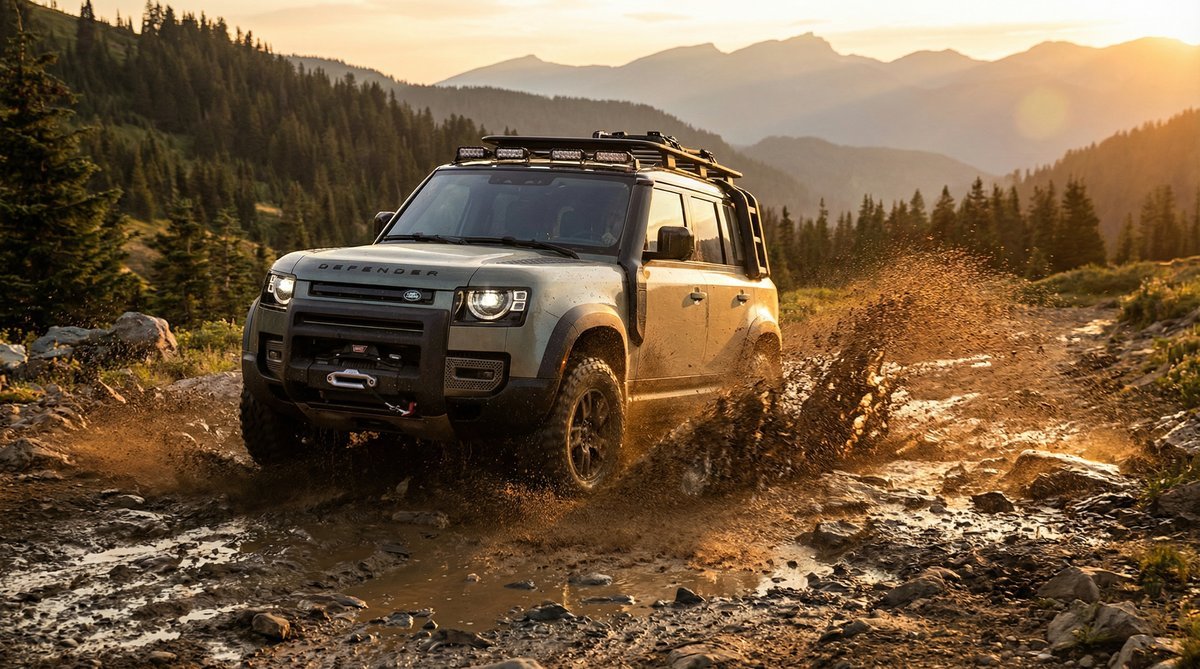 网红越野车极限挑战视频